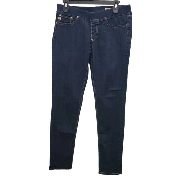 Big Star Denim - Big Star Women's Dark Wash Denim Fabric Waist Pull‎ On Jegging Jeans Size 30
